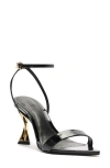 Schutz Elisha Ankle Strap Sandal In Black