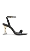 Schutz Elisha Ankle Strap Sandal In Black