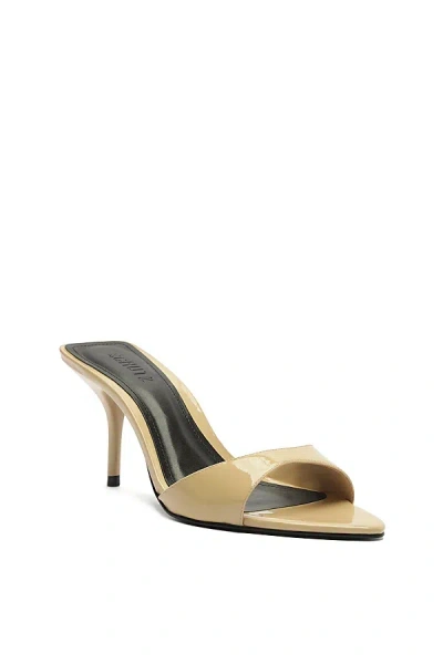 Schutz Elodie Mule Heel In Natural Nibs, Women's At Urban Outfitters