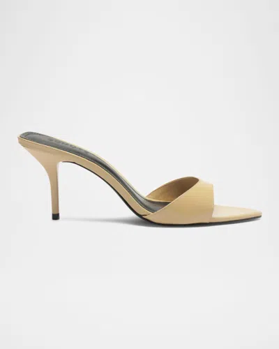Schutz Elodie Patent Stiletto Mule Sandals