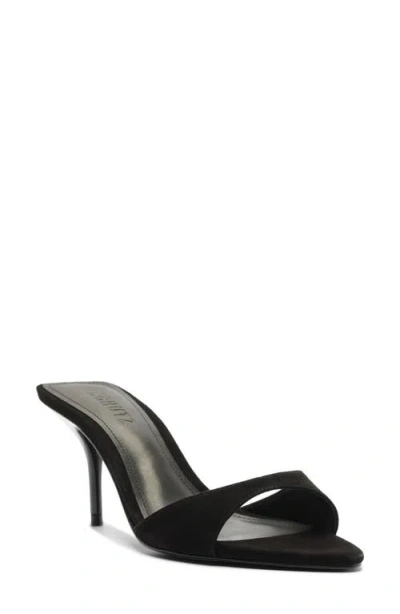 Schutz Elodie Pointed Toe Sandal In Black