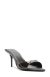 Schutz Elodie Pointed Toe Sandal In Animal Print