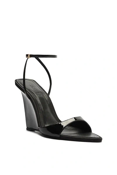 Schutz Elodie Wedge Heel In Black, Women's At Urban Outfitters