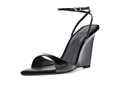 Schutz Elodie Wedges Women's Sandals Black 1: 8 M