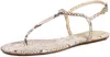 Schutz Elsha Sandals Beige Latte In Multi