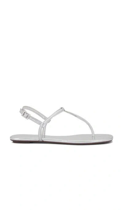 Schutz Elsha Sandal In Prata