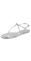 Schutz Elsha Sandals Prata In Prata