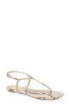 Schutz Elsha Slingback Sandal In Beige Latte