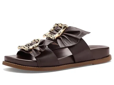 Schutz Enola Bamboo Sporty In Brown
