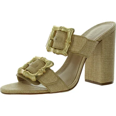 Schutz Enola Womens Slip On Casual Block Heel In Multi