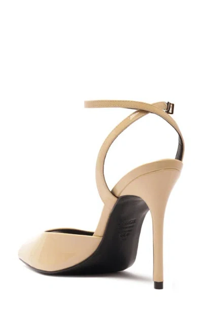 Schutz Estella Ankle Strap Sandal In Brown