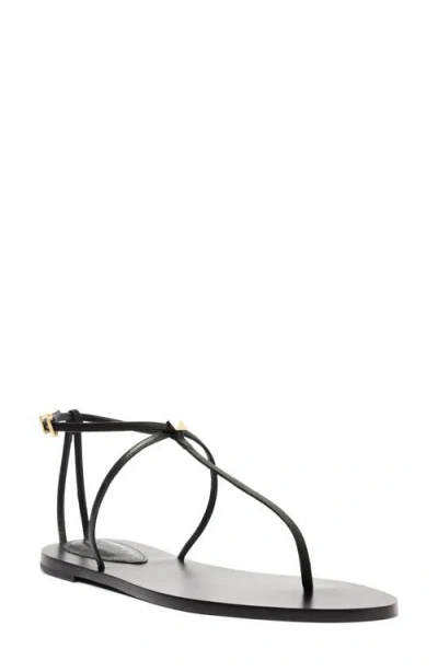 Schutz Ester Strappy Sandal In Black