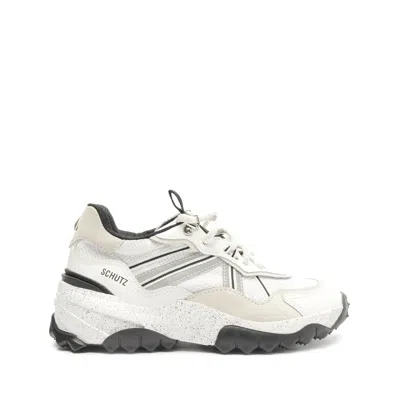 Schutz Explorer 001 Leather Sneaker In Multicolors