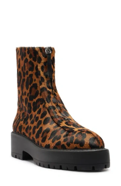 Schutz Farrah Moto Boot In Brown