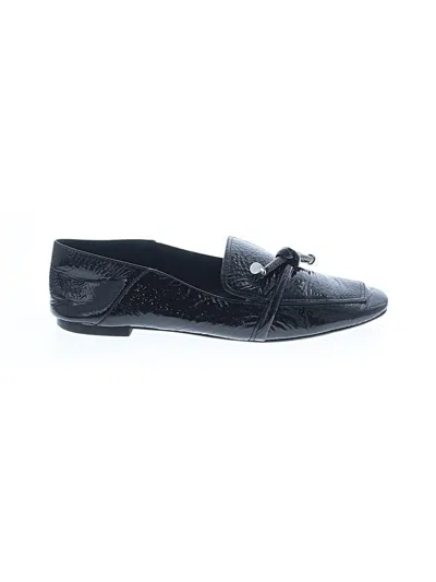 Pre-owned Schutz Flats In Black