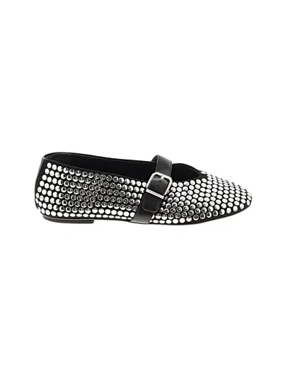 Pre-owned Schutz Flats In Black