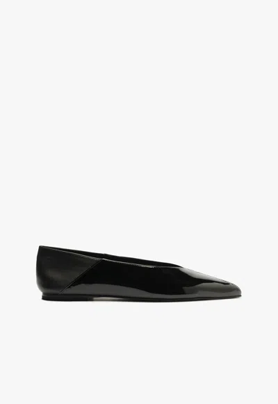 Schutz Women's Gemma Slip-on Flats In Black