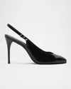 Schutz Geraldine Patent Slingback Pumps