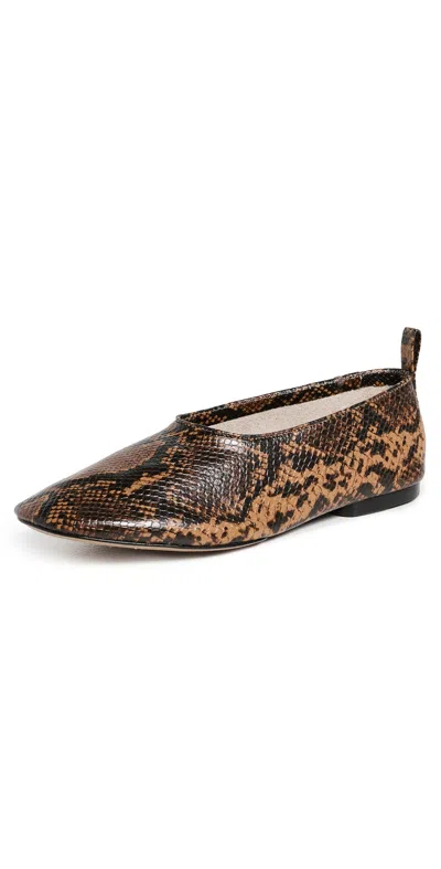 Schutz Hadley Flats Pecan Brown