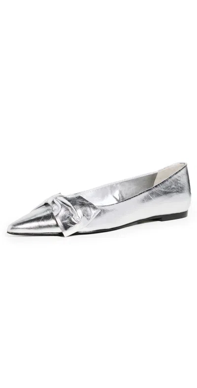 Schutz Half Bow Flats Broken Glass