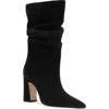 Schutz Harriet Slouch Boot In Animal Print