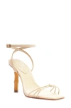 Schutz Haven Bamboo Sandal In White