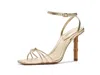 Schutz Haven Bamboo In Silver