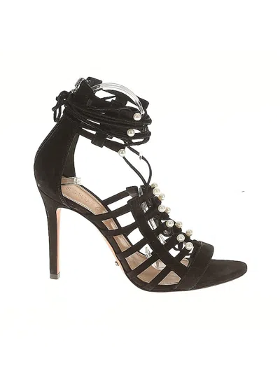 Pre-owned Schutz Heels In Black
