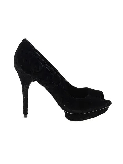 Pre-owned Schutz Heels In Black