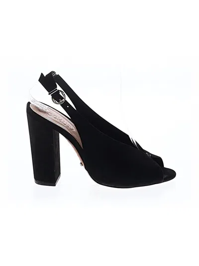 Pre-owned Schutz Heels In Black