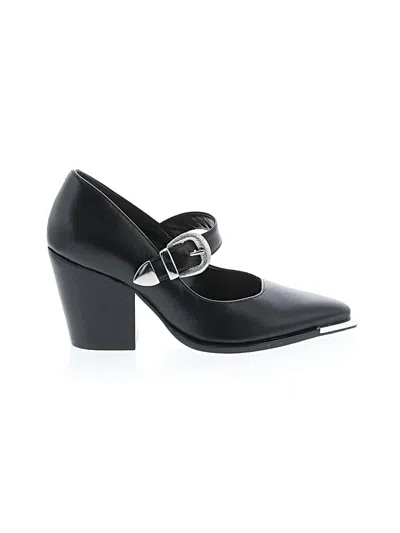 Pre-owned Schutz Heels In Black