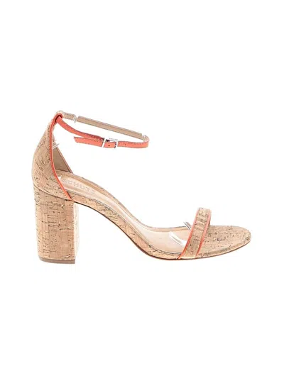 Pre-owned Schutz Heels In Brown