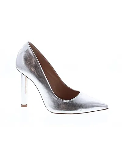 Pre-owned Schutz Heels In Gray