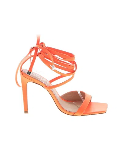 Pre-owned Schutz Heels In Orange