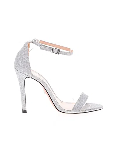 Pre-owned Schutz Heels In Silver