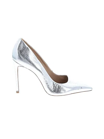Pre-owned Schutz Heels In Silver