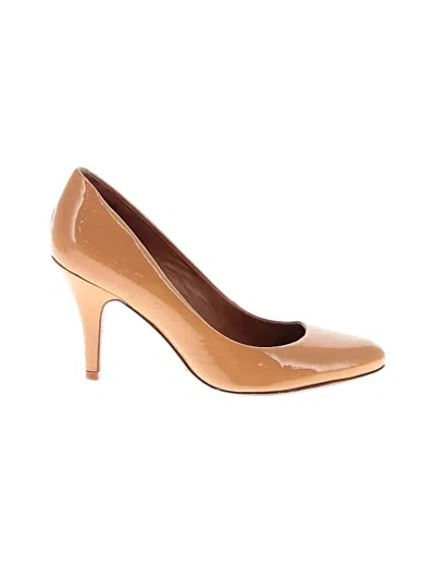 Pre-owned Schutz Heels In Tan