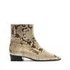 Schutz Helena Bootie In Animal Print