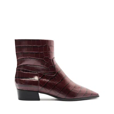 Schutz Helena Bootie In Red