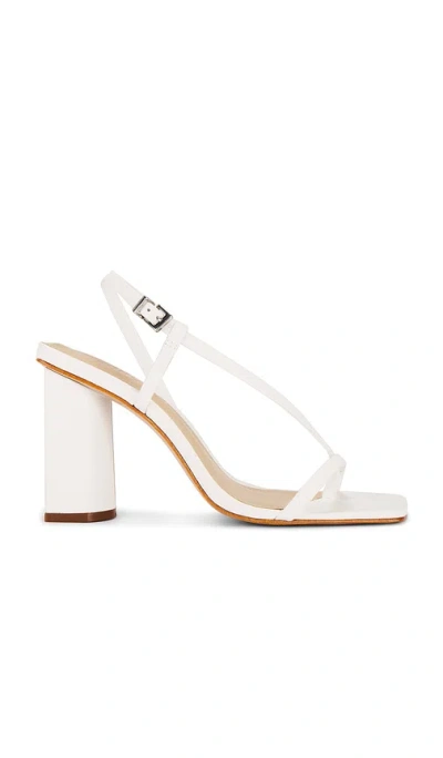 Schutz Heloise Block Heel In White