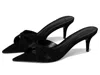 Schutz Hilda Leaf Mule In Black