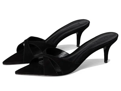 Schutz Hilda Leaf Mule In Black