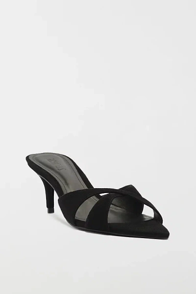 Schutz Hilda Suede Mule Heel In Black, Women's At Urban Outfitters