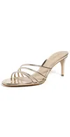 Schutz Inez Mule In Platina