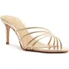 Schutz Inez Mule In Platina