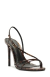 Schutz Inez Slingback Sandal In Brown