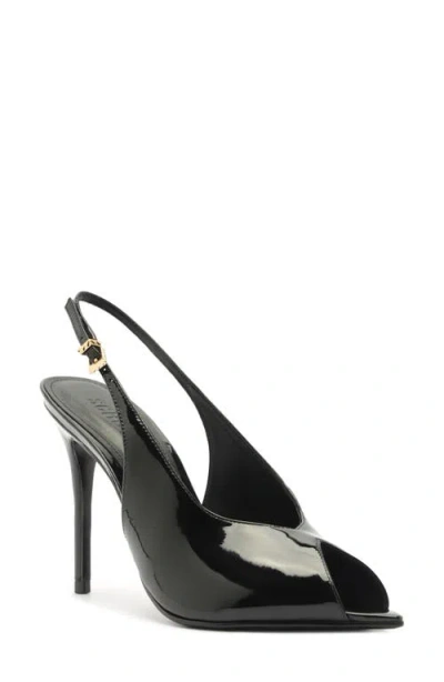 Schutz Ingrid Slingback Sandal In Black