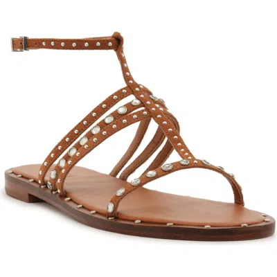 Schutz Isidora Studded Ankle Strap Sandal
