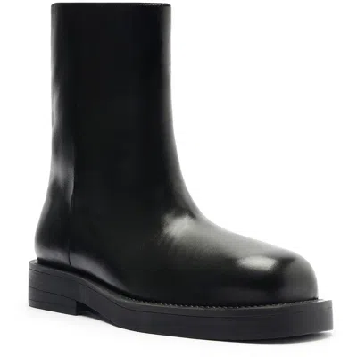 Schutz Jamie Womens Solid Man Made Rain Boots In Black