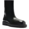 Schutz Jamie Womens Solid Manmade Mid-calf Boots In Black